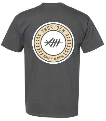 Set The Bar Tee / Charcoal