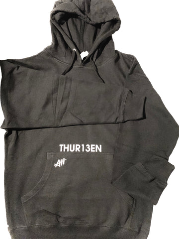 The Bottom Line Hoodie / Black