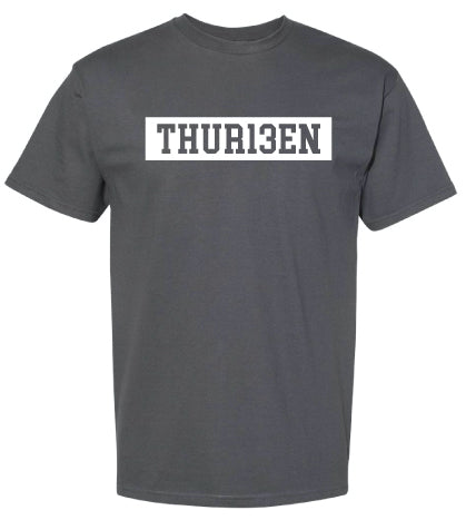 Set The Bar Tee / Charcoal